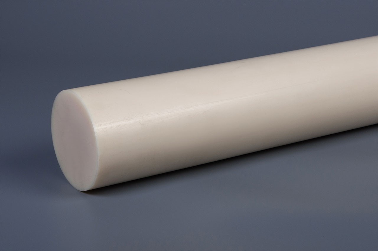 Капролон стержень 70x1000 мм ПА-6 ТУ 6-06-142-90
