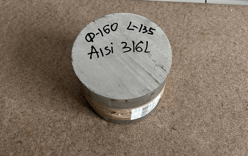 Нержавеющий круг 160x135 мм AISI 316L